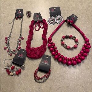 Hot Pink Jewelry Collection